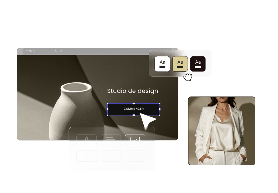 Plateforme e-commerce IA pour créer et optimiser des boutiques en ligne avec des outils de paiement, de personnalisation produit et d'optimisation des conversions