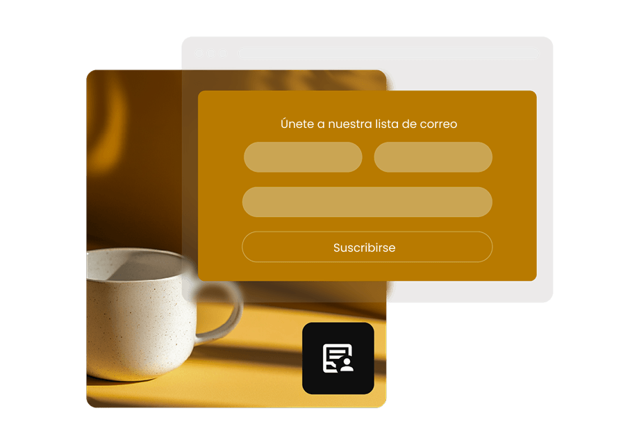 Plataforma de email marketing para crear campañas automatizadas, formularios de suscripción y flujos de trabajo de captación de clientes desde un panel centralizado