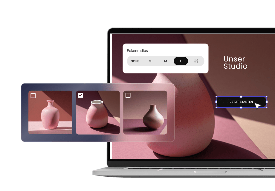 KI-gestützter Website Builder und CMS-Verwaltungsplattform zur Erstellung und Verwaltung von WordPress- und individuellen Websites mit visuellen Bearbeitungstools