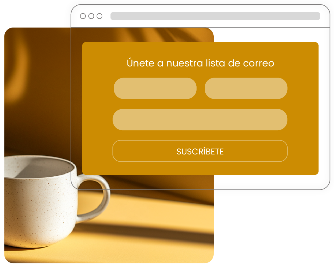 Amplía tu alcance con una página de suscripción