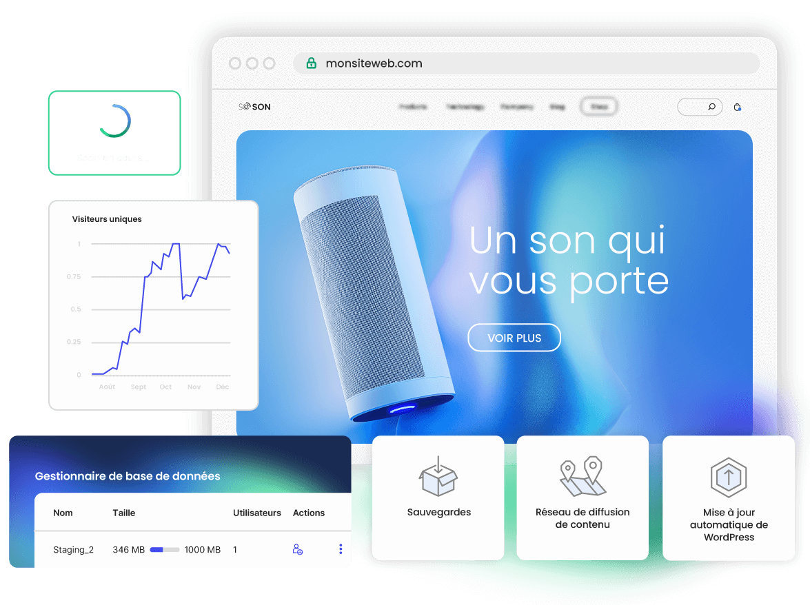 Gestion de WordPress simplifiée