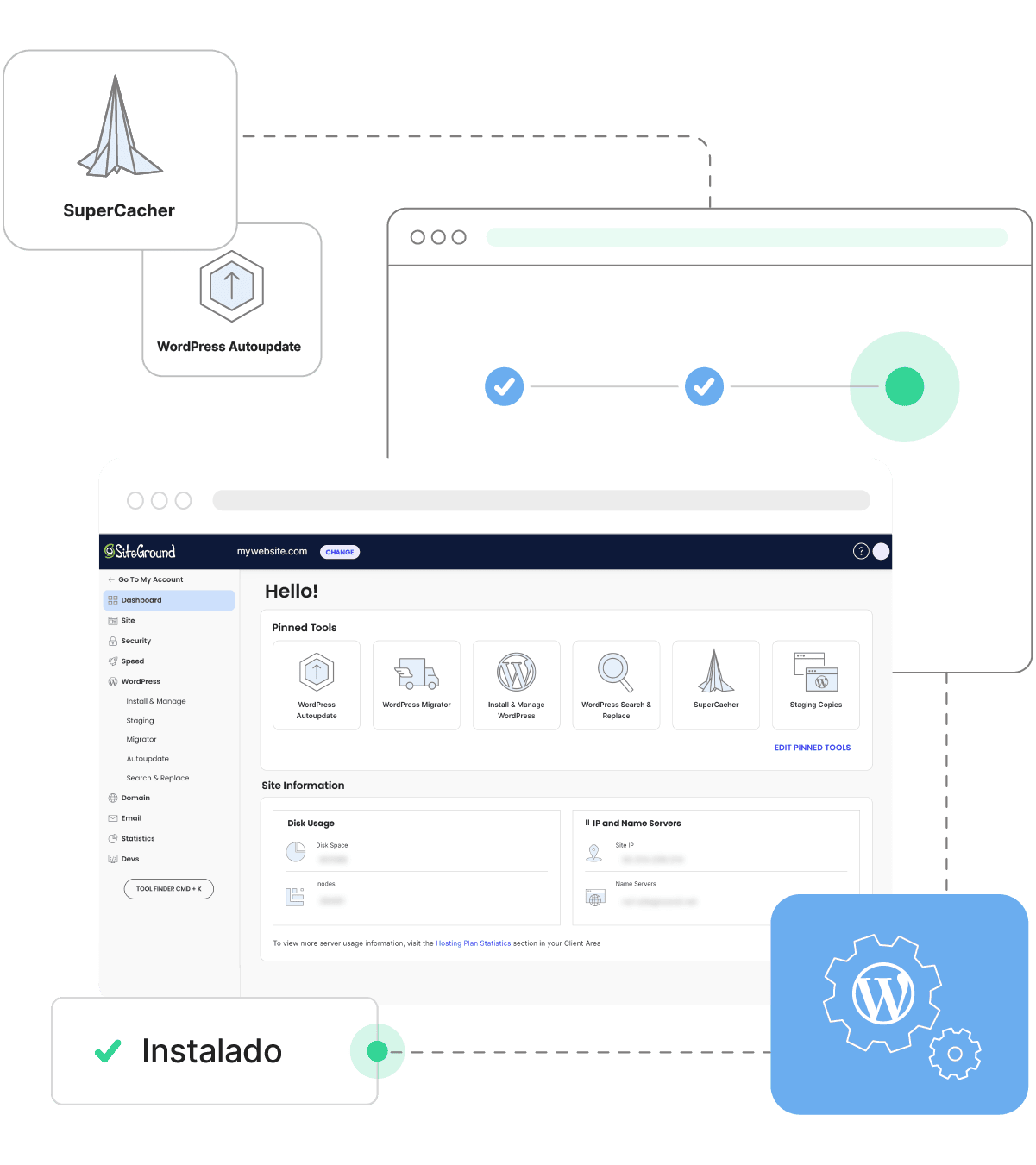 Configura las opciones de envío a tu gusto