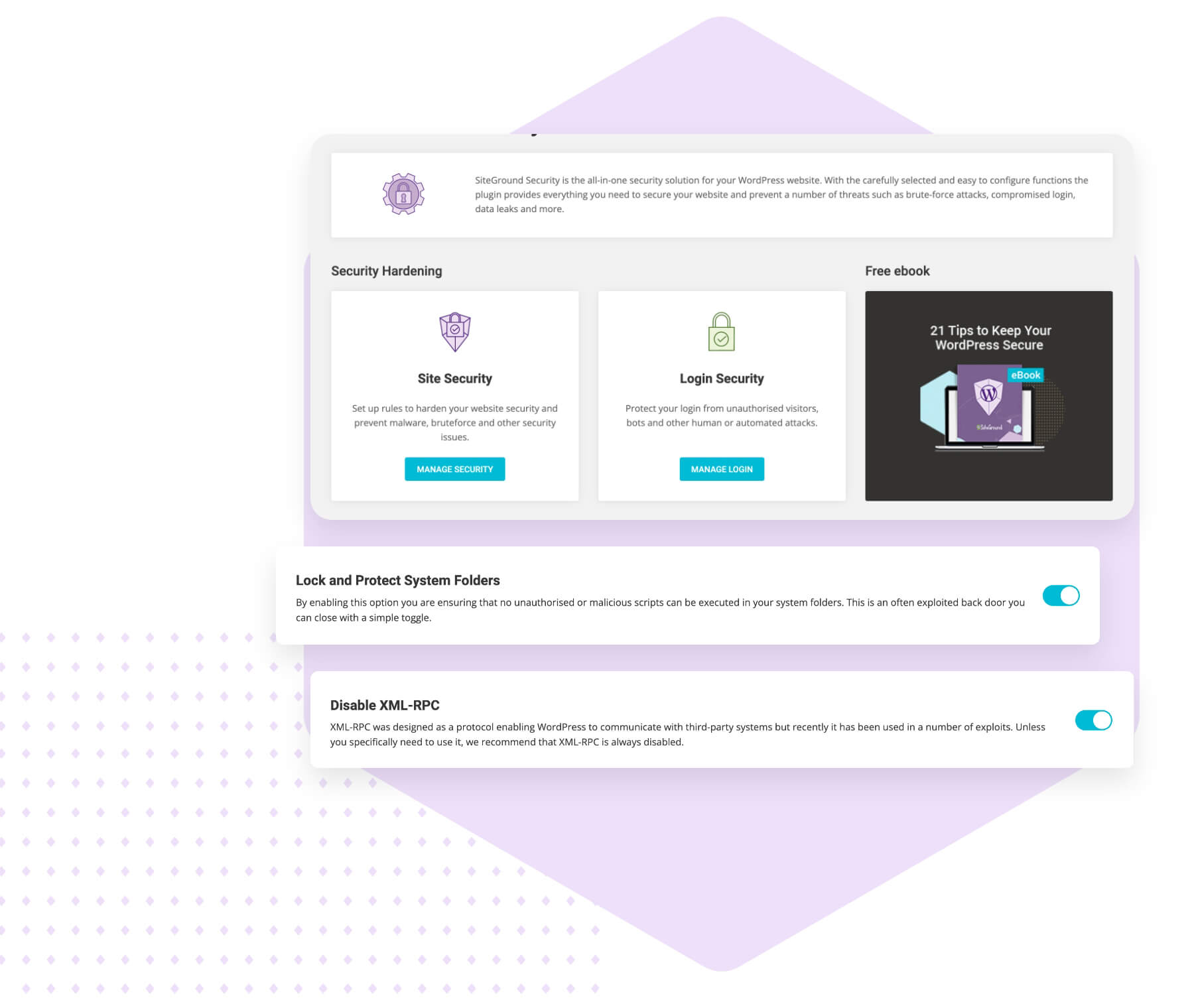 Protección avanzada contra hackeos
