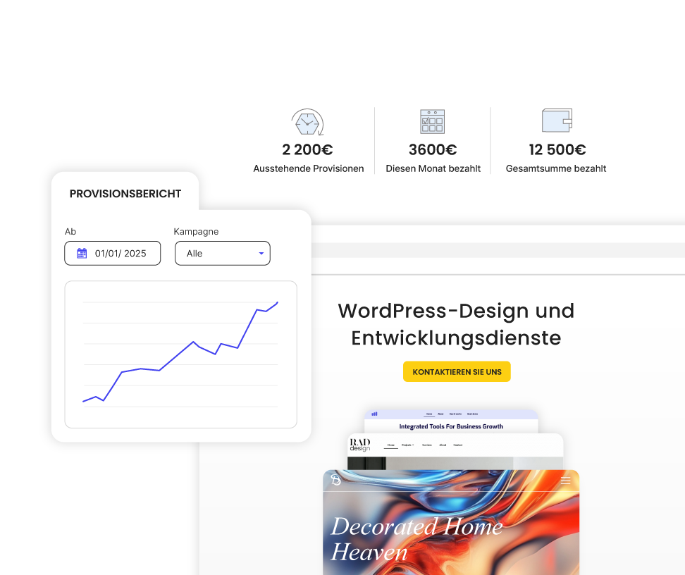 Machen Sie aus Hosting-Empfehlungen Umsatz