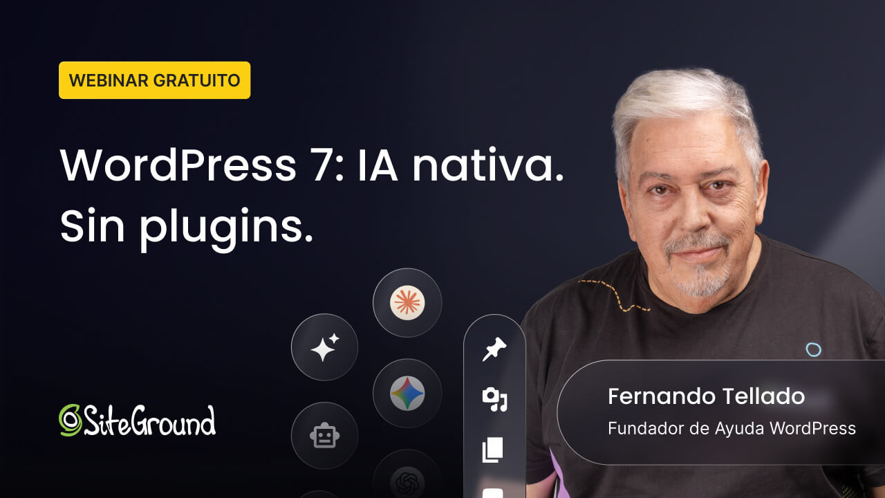 Miniatura del webinar sobre las novedades de WordPress 7.0
