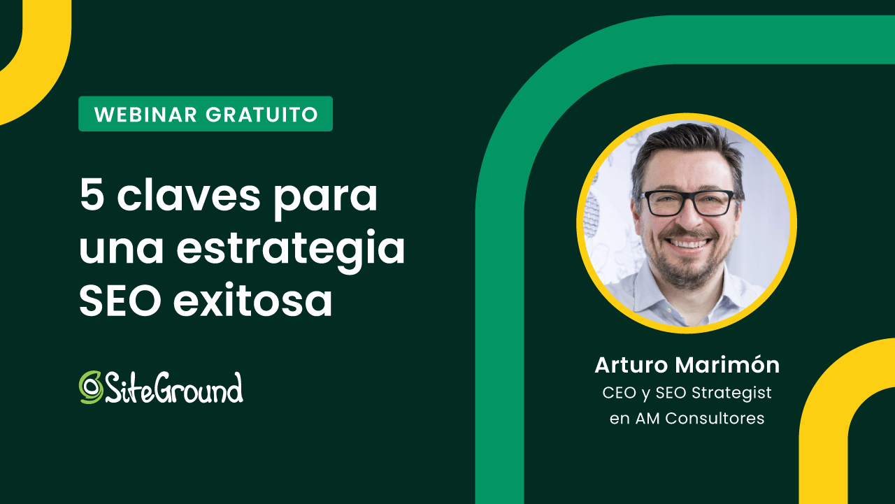 Miniatura del webinar con 5 claves para una estrategia SEO de éxito