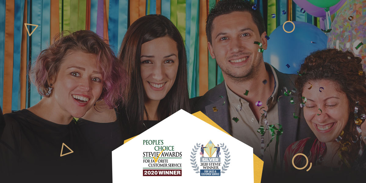 2 Stevie Award per il nostro servizio clienti
