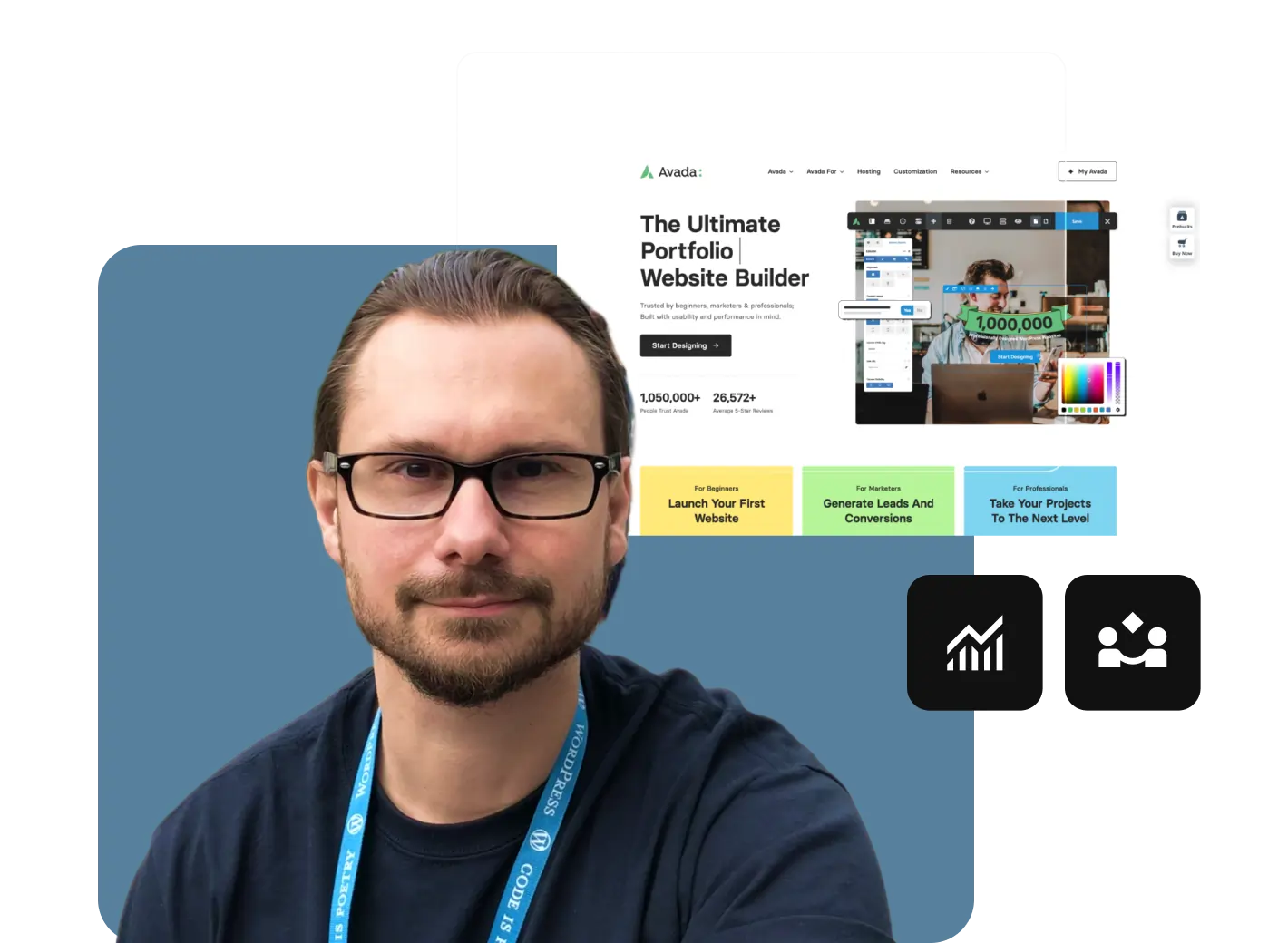Markus Schwingenschlögl, Avada, SiteGround hosting partner