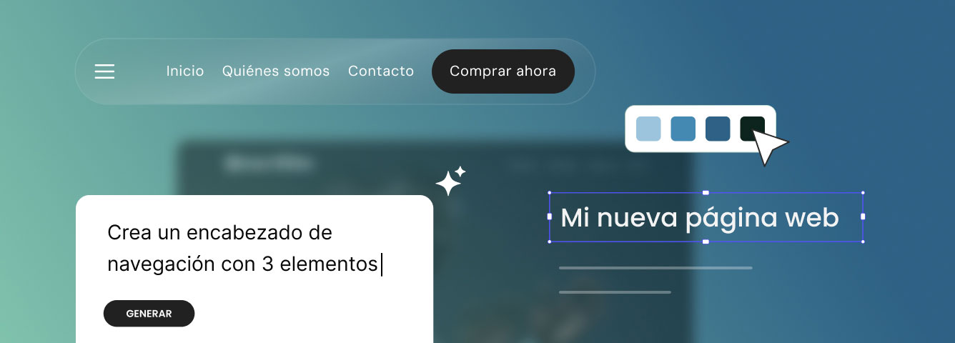 Agente de IA para WordPress que crea la navegación y los menús del sitio mediante chat