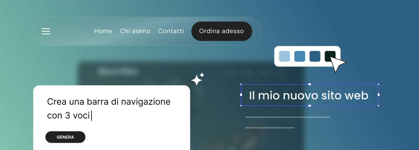 Agente IA per WordPress, crea la navigazione del sito e i menu tramite chat