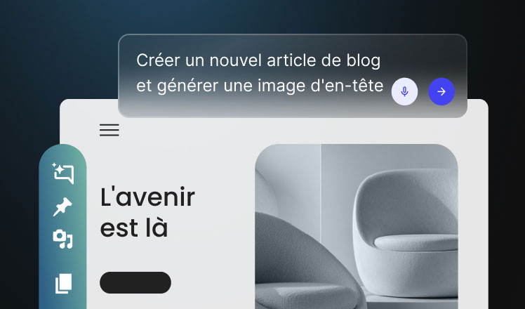 Agent IA pour WordPress créant un nouvel article de blog et générant une image d'en-tête à partir d'un prompt de chat