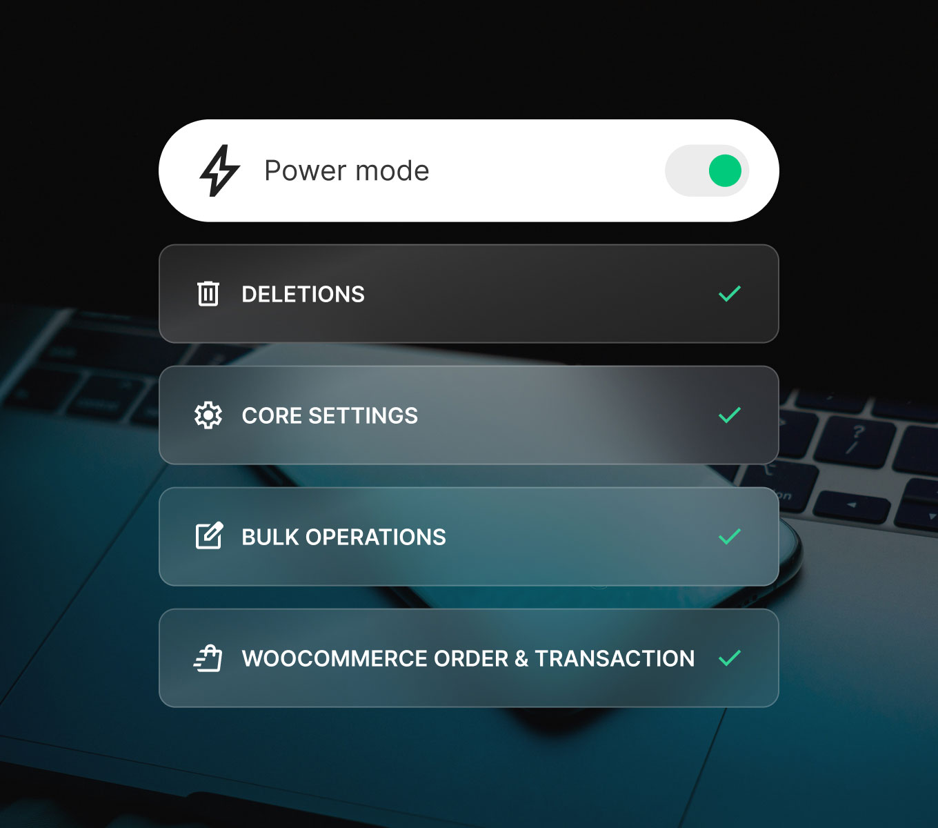 Power Mode safety controls in SiteGround AI Agent for WordPress for deletions, core settings, and bulk operations