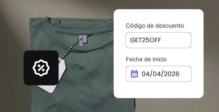 Gestiona descuentos y promociones con facilidad