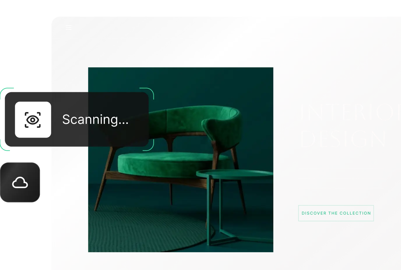 Interior design website being scanned by SiteGround Site Scanner
