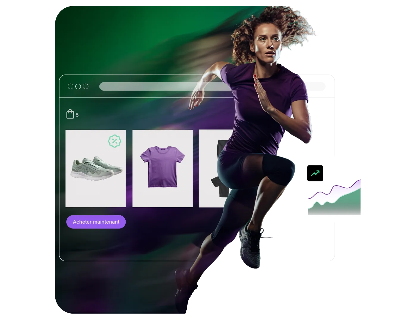 Hébergement WooCommerce avec gestion de boutique intelligente par IA, vitesse ultra-rapide et support client expert 24h/7j