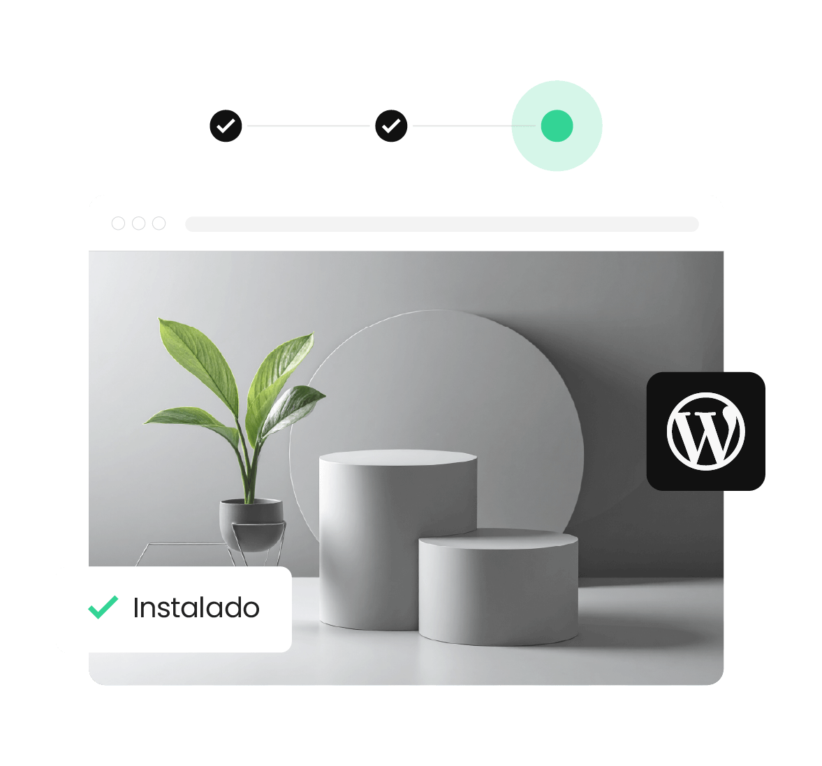 Un clic es todo lo que se necesita para iniciar o mover tu sitio de WordPress mientras nosotros nos ocupamos del resto