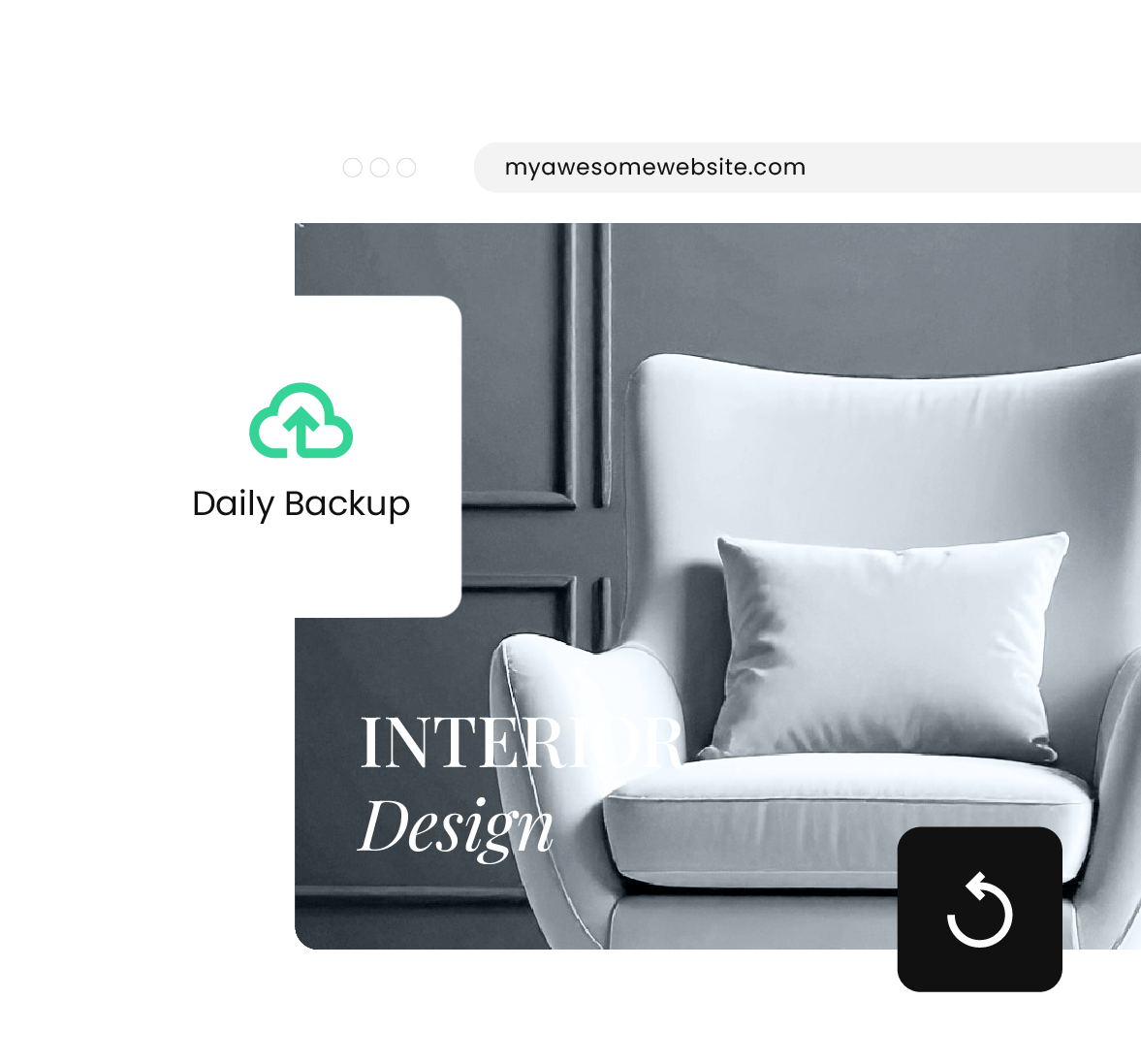 Safeguard your website with automated daily backups, multi-location redundancy, and rapid recovery whenever you need it.