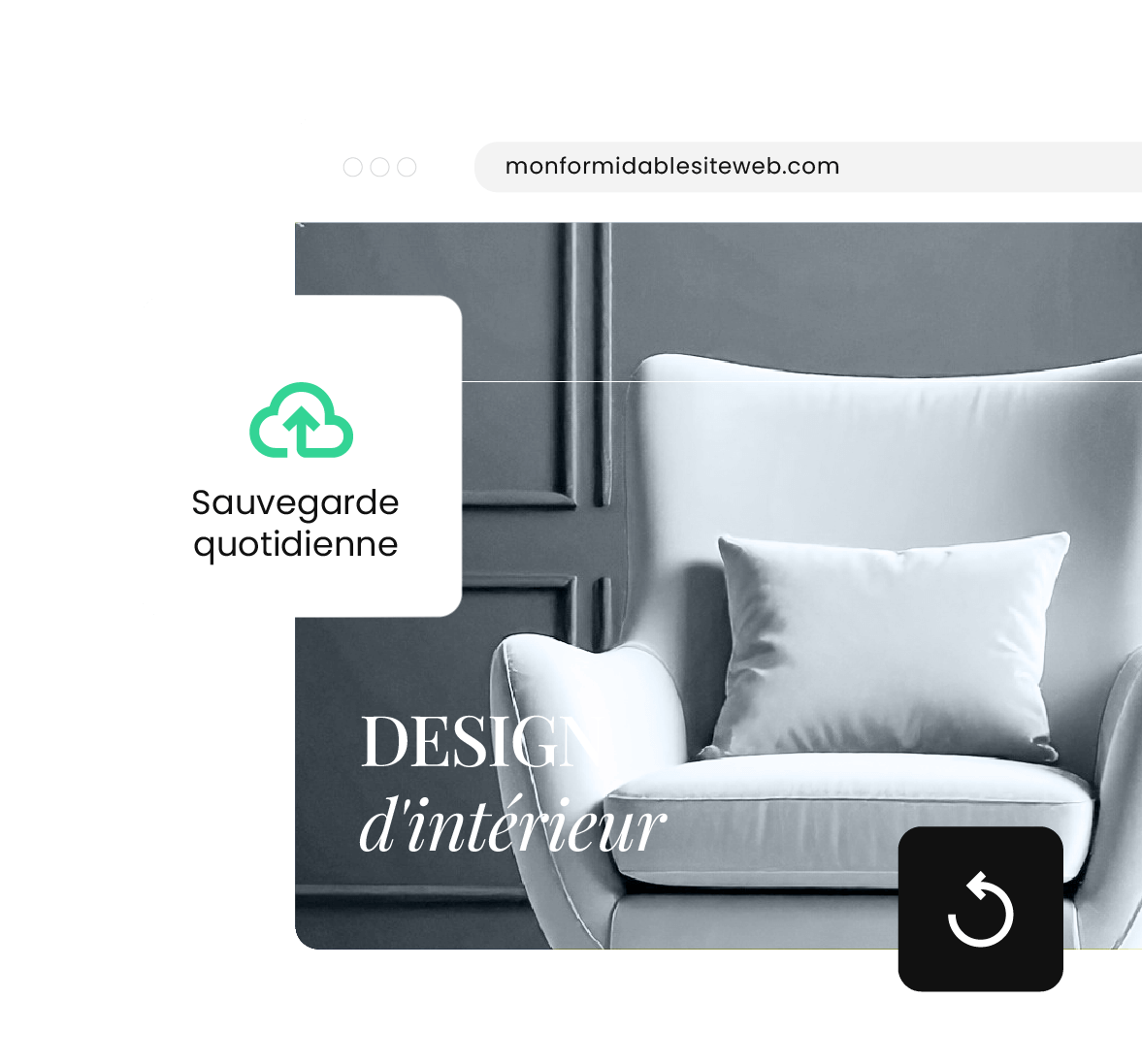 Protégez votre site web avec des sauvegardes automatiques quotidiennes, une redondance multi-sites et une récupération rapide à tout moment.