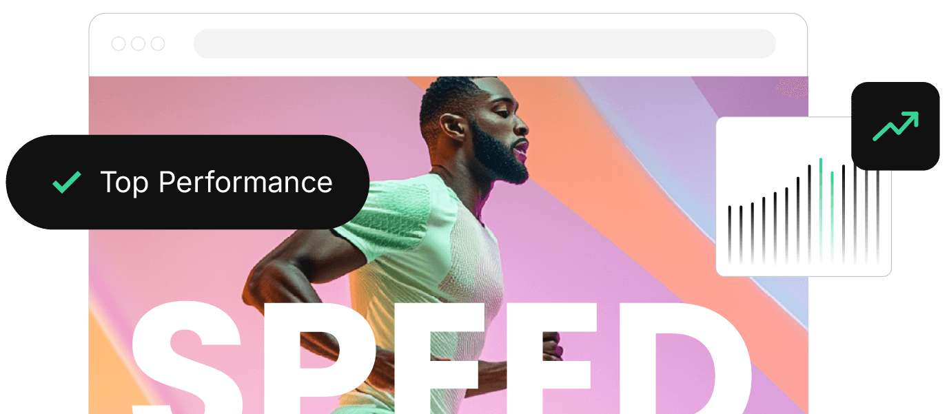 Speed that impresses every visitor